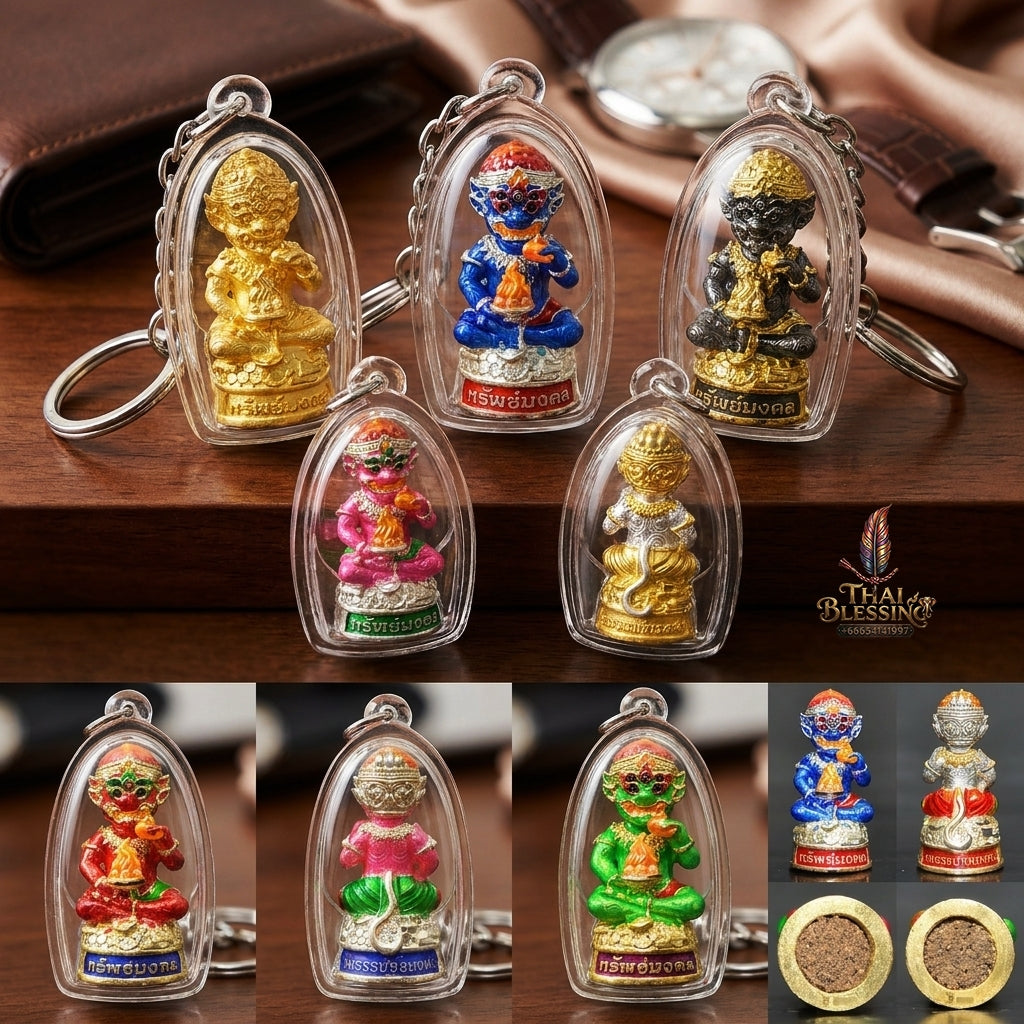 Sacred Si Hu Ha Ta Bronze Amulet "Sap Mongkhon Edition" by Phra Kru Palat Thanapat Wat Tham Chai Mongkhon 2025 for Ultimate Wealth Magnetism and Miraculous Windfalls