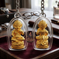 Sacred Si Hu Ha Ta Bronze Amulet "Sap Mongkhon Edition" by Phra Kru Palat Thanapat Wat Tham Chai Mongkhon 2025 for Ultimate Wealth Magnetism and Miraculous Windfalls
