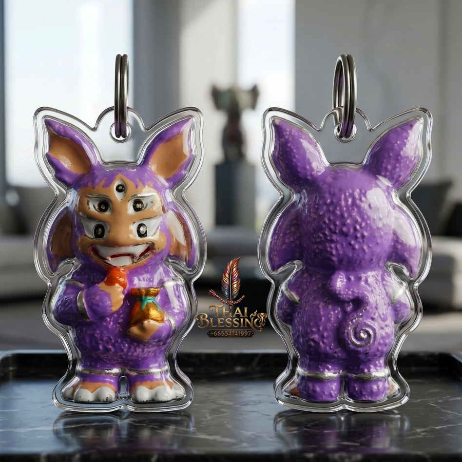 Sacred Si Hu Ha Ta Enamelled Bronze Amulet "Ruay Tan Thi Edition" by Kruba Chaiya Patphapee, Satharn Tham Doi Duang Kaew Sappanyoo 2025 for Instant Wealth and Miraculous Windfalls