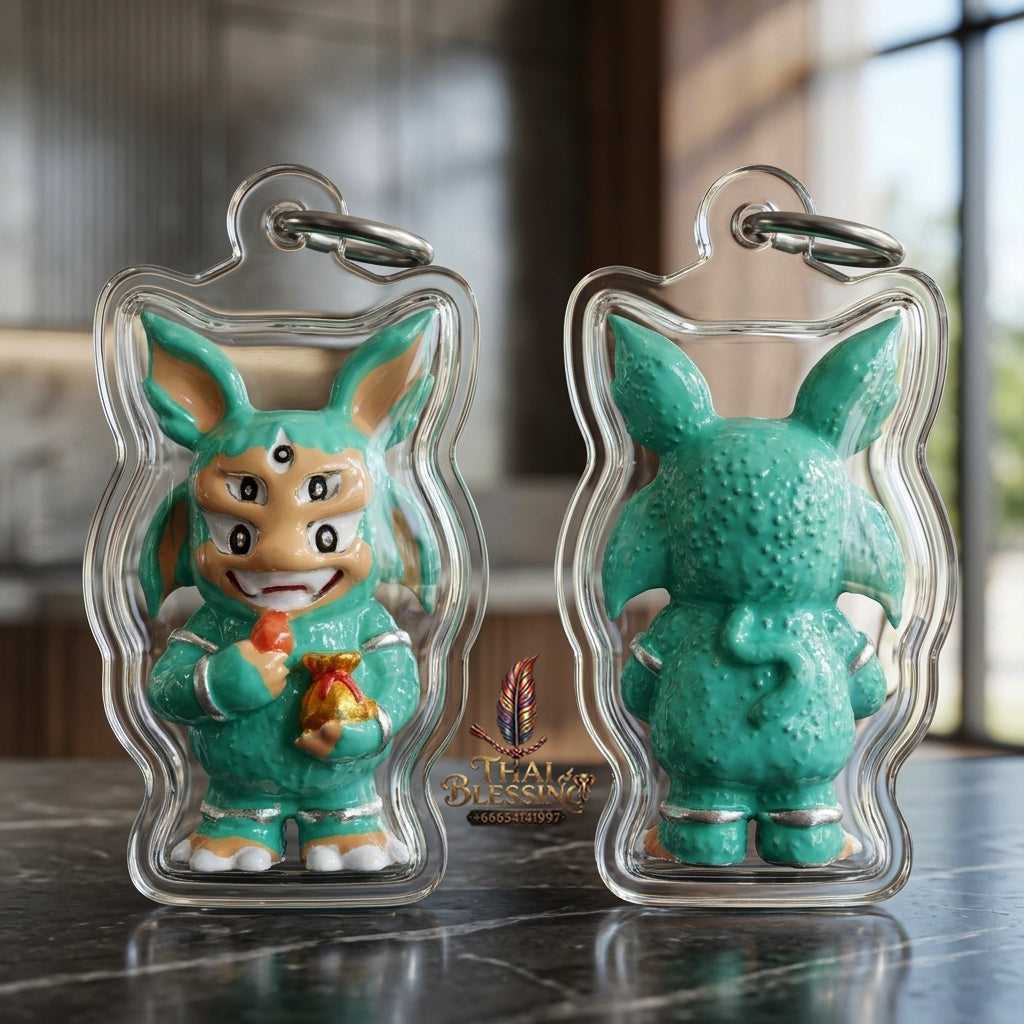 Sacred Si Hu Ha Ta Enamelled Bronze Amulet "Ruay Tan Thi Edition" by Kruba Chaiya Patphapee, Satharn Tham Doi Duang Kaew Sappanyoo 2025 for Instant Wealth and Miraculous Windfalls