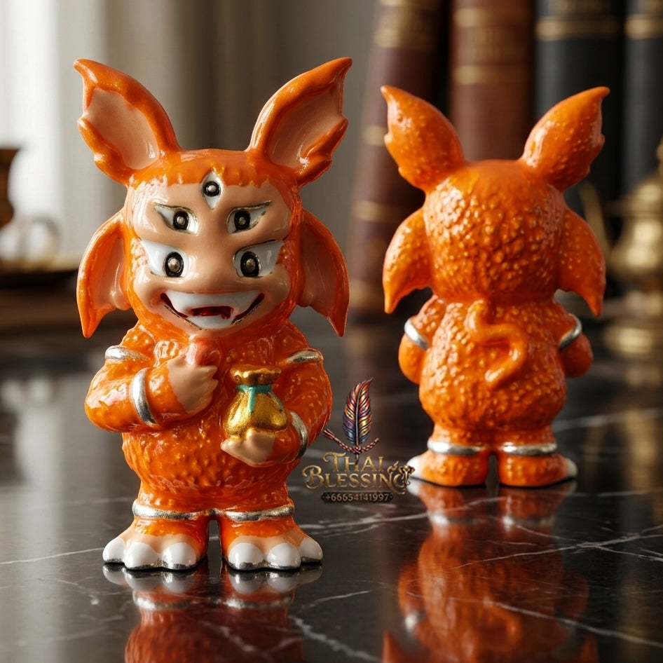 Sacred Si Hu Ha Ta Enamelled Bronze Amulet "Ruay Tan Thi Edition" by Kruba Chaiya Patphapee, Satharn Tham Doi Duang Kaew Sappanyoo 2025 for Instant Wealth and Miraculous Windfalls