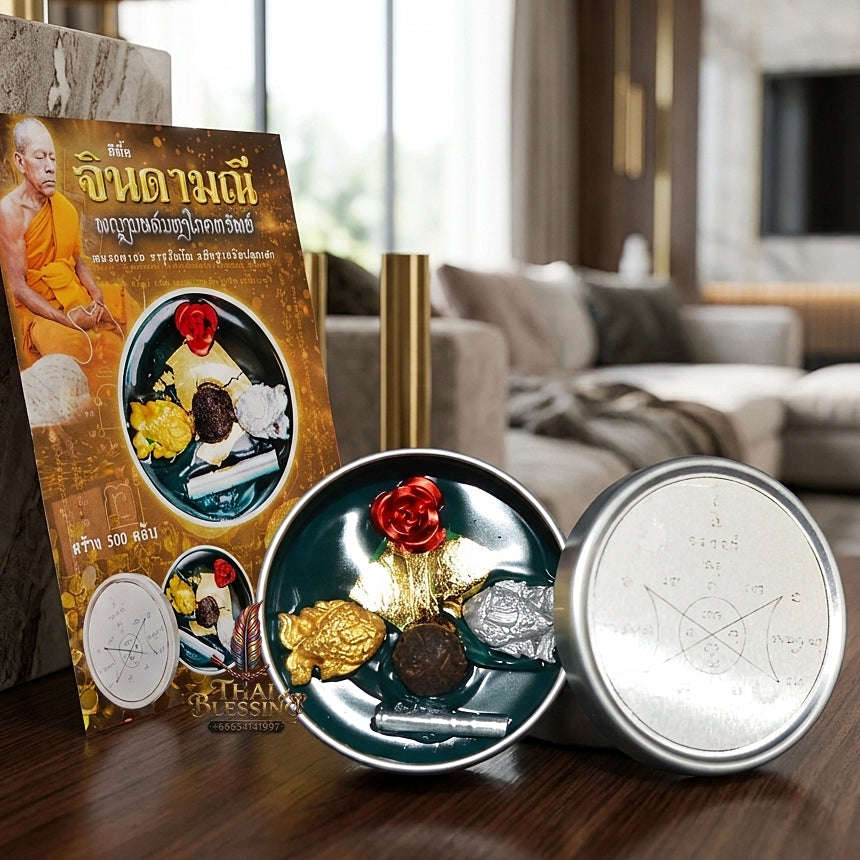 💥 CHINDAMANI WEALTH MAGNET! See Phueng Chindamani Phaya Mon Maha Phoke Sap Sacred Wax for Boundless Wealth, Flawless Negotiation, and Curio Collectible Heritage