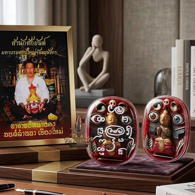 💥 KUMAN THONG WEALTH & SPIRIT MAGNET! See Phueng Kuman Thong Sacred Wax for Devoted Spirit Guardianship, Abundant Luck, and Curio Collectible Heritage