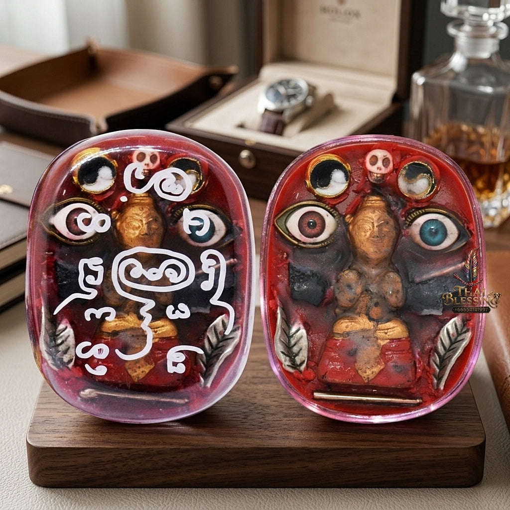 💥 KUMAN THONG WEALTH & SPIRIT MAGNET! See Phueng Kuman Thong Sacred Wax for Devoted Spirit Guardianship, Abundant Luck, and Curio Collectible Heritage