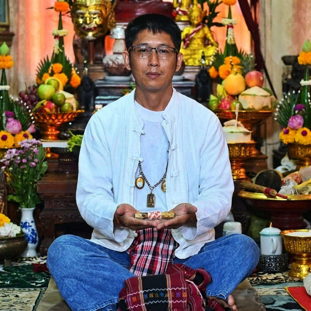 💥 PYTHON KING WEALTH & CHARM MAGNET! Takrut Maha Mon Phaya Ngu Lueam Luang Python Skin Talisman for Extreme Primal Seduction, Effortless Wealth, and Curio Collectible Heritage