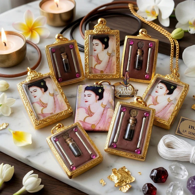 ✨ ล็อกเก็ตแม่คำหม่อน "พรายเงินล้าน" โดย พระอาจารย์โอ พุทโธรักษา: สุดยอดวัตถุมงคลดึงดูดทรัพย์ พลิกชะตาการเงินให้มั่งคั่งและอุดมสมบูรณ์