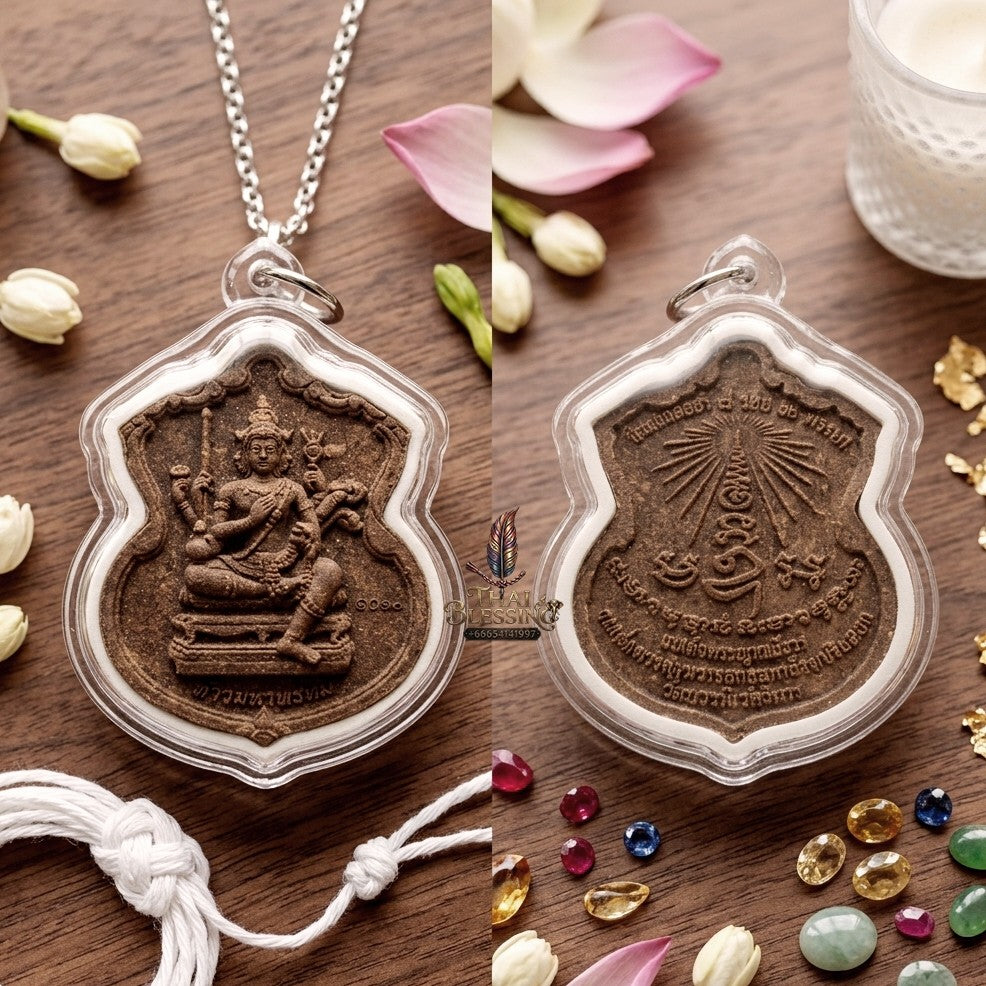 ✨ "พระพรหมบวร" เนื้อผงไม้มงคล รุ่น "นพเก้าเทิดพระเกียรติ" (ปี 2553) วัดบวรนิเวศวิหาร: สุดยอดวัตถุมงคลฉลองพระชนมายุ 96 พรรษา สมเด็จพระสังฆราชฯ มหาเทพผู้บันดาลความสำเร็จและสิริมงคลสูงสุด!