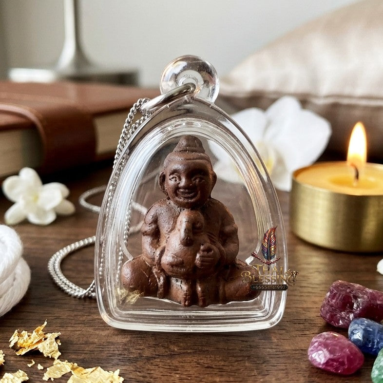✨ กุมารทอง "จ่ำม่ำ" (ปี 2562) โดย ครูบาคำฝั้น วัดกอโชค: กุมารเทพสายเมตตา ผู้เรียกทรัพย์และบันดาลความอุดมสมบูรณ์ให้ธุรกิจรุ่งเรือง!