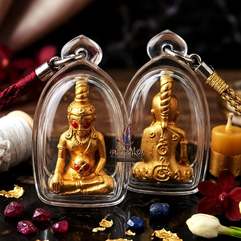 ✨ "พญางั่งมหามนต์" เนื้อสัมฤทธิ์ชุบทอง พระอาจารย์อำนาจ สำนักปฏิบัติธรรมมหาวีโร (ปี 2565): สุดยอดพุทธศิลป์เครื่องรางสายเมตตามหาเสน่ห์ โชคลาภพุ่งแรง และค้าขายร่ำรวย!