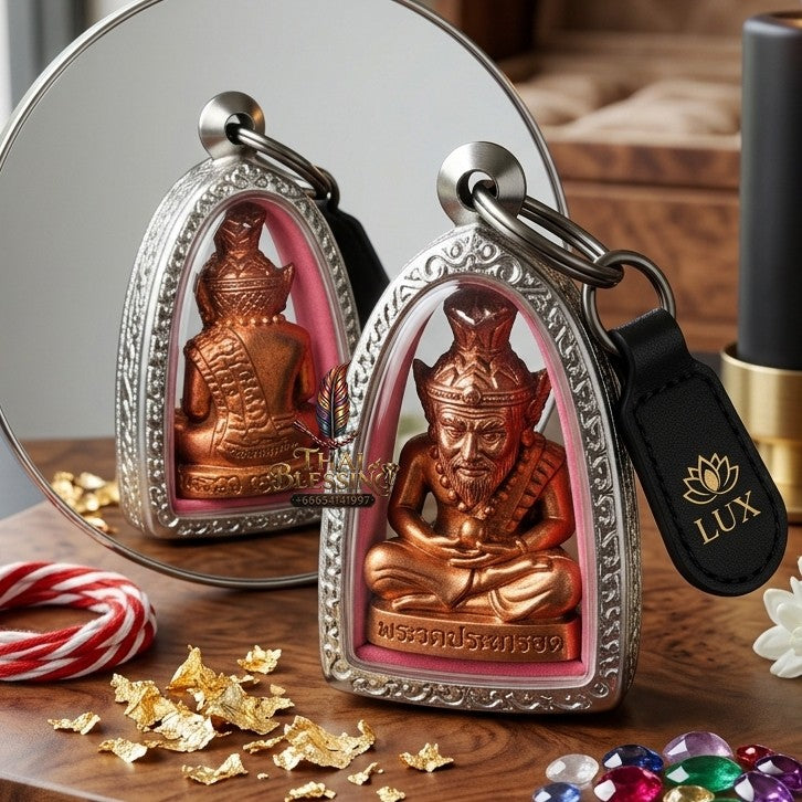 ✨ "บรมครูปู่ฤาษีนารอด" เนื้อสัตตะโลหะผิวรุ้ง (ปี 2567) โดย หลวงปู่แม้น สำนักสงฆ์เขาจันทร์: สุดยอดบรมครูแห่งสรรพวิชา รุ่นพิเศษผิวรุ้งตระการตา รวมพลังคุ้มครอง เมตตามหาเสน่ห์ และโชคลาภวาสนาขั้นสุด!