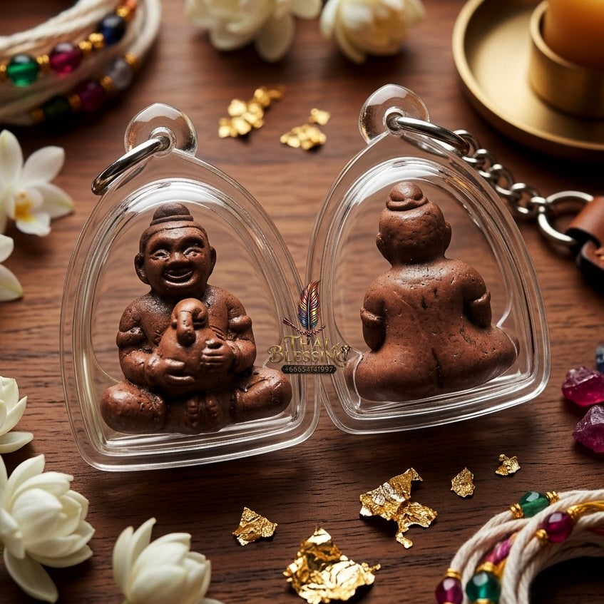 ✨ กุมารทอง "จ่ำม่ำ" (ปี 2562) โดย ครูบาคำฝั้น วัดกอโชค: กุมารเทพสายเมตตา ผู้เรียกทรัพย์และบันดาลความอุดมสมบูรณ์ให้ธุรกิจรุ่งเรือง!