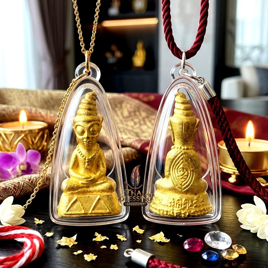 ✨ "พ่องั่งเสน่ห์พญามนต์" เนื้อทองเหลือง (ปี 2568) โดย หลวงพ่อรุ่ง สวนธรรมสิรินธาราม: สุดยอดเครื่องรางมหาเสน่ห์และเรียกทรัพย์ อุดมวลสารว่านยาขลัง เลี่ยมกรอบอะคริลิคกันน้ำพร้อมบูชา!
