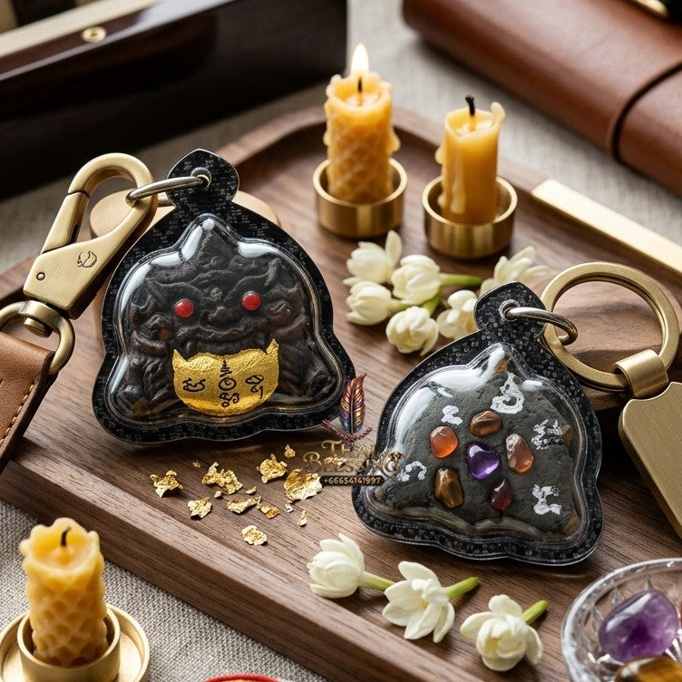 ✨ "พญาราหูชูชะตา" กะลาแกะตาพูน รุ่นปี 2554 โดย ปู่เข็มทอง ฆราวาสในดงแห่งเพชรบูรณ์: สุดยอดเครื่องรางพลิกฟื้นดวงชะตา แก้ปีชง หนุนชีวิตให้รุ่งเรืองและเรียกทรัพย์!