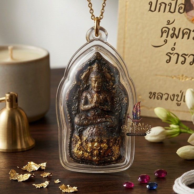 ✨ "ขุนแผนพรายกุมาร องค์ครู" (ปี 2558) โดย หลวงพ่อเขิน วัดคลองบุหรี่ จ.สระแก้ว: สุดยอดเครื่องรางสายเสน่ห์เมตตามหานิยมชั้นสูง ผสานวิชาพรายกุมารต้นตำรับและน้ำมันว่านอาถรรพ์!