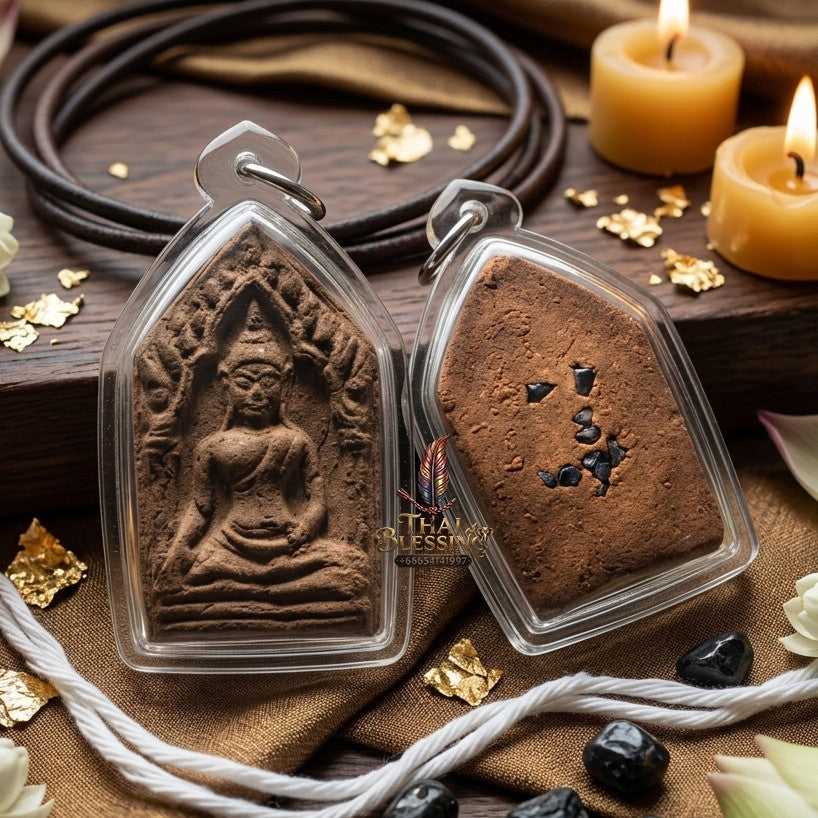 ✨ "พระขุนแผนจินดามณีเรียกทรัพย์" เนื้อผงยาจินดามณี (ปี 2561) โดย อาจารย์สมศักดิ์ มนต์เสน่ห์ครูกามเทพ: สุดยอดเครื่องรางสายเมตตา-โภคทรัพย์ เจ้าตำรับวลีเด็ด "ของคงกะพันไม่มี มีแต่ของผสมพันธุ์"!