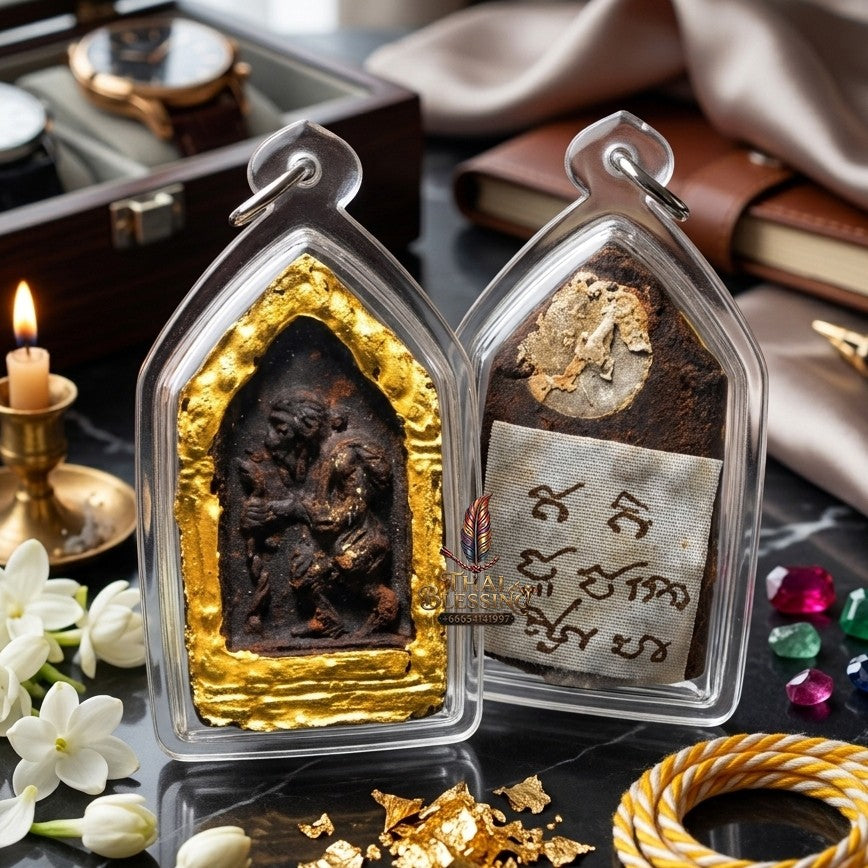 ✨ ชูชกขอเมีย (รุ่นปี 2561) อาจารย์สมศักดิ์ มนต์เสน่ห์ครูกามเทพ: สุดยอดเครื่องรางสายมหาเสน่ห์และโชคลาภ "เจ้าตำรับของผสมพันธุ์" ที่เห็นผลไวที่สุด!