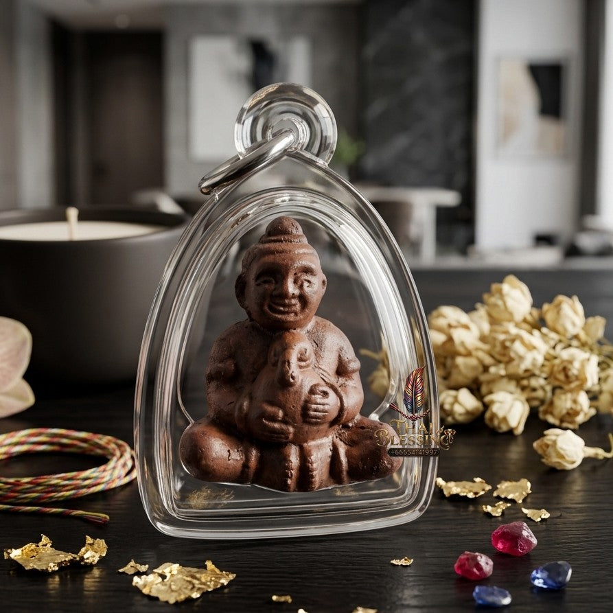 ✨ กุมารทอง "จ่ำม่ำ" (ปี 2562) โดย ครูบาคำฝั้น วัดกอโชค: กุมารเทพสายเมตตา ผู้เรียกทรัพย์และบันดาลความอุดมสมบูรณ์ให้ธุรกิจรุ่งเรือง!