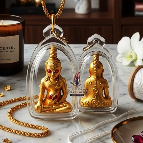 ✨ "พญางั่งมหามนต์" เนื้อสัมฤทธิ์ชุบทอง พระอาจารย์อำนาจ สำนักปฏิบัติธรรมมหาวีโร (ปี 2565): สุดยอดพุทธศิลป์เครื่องรางสายเมตตามหาเสน่ห์ โชคลาภพุ่งแรง และค้าขายร่ำรวย!
