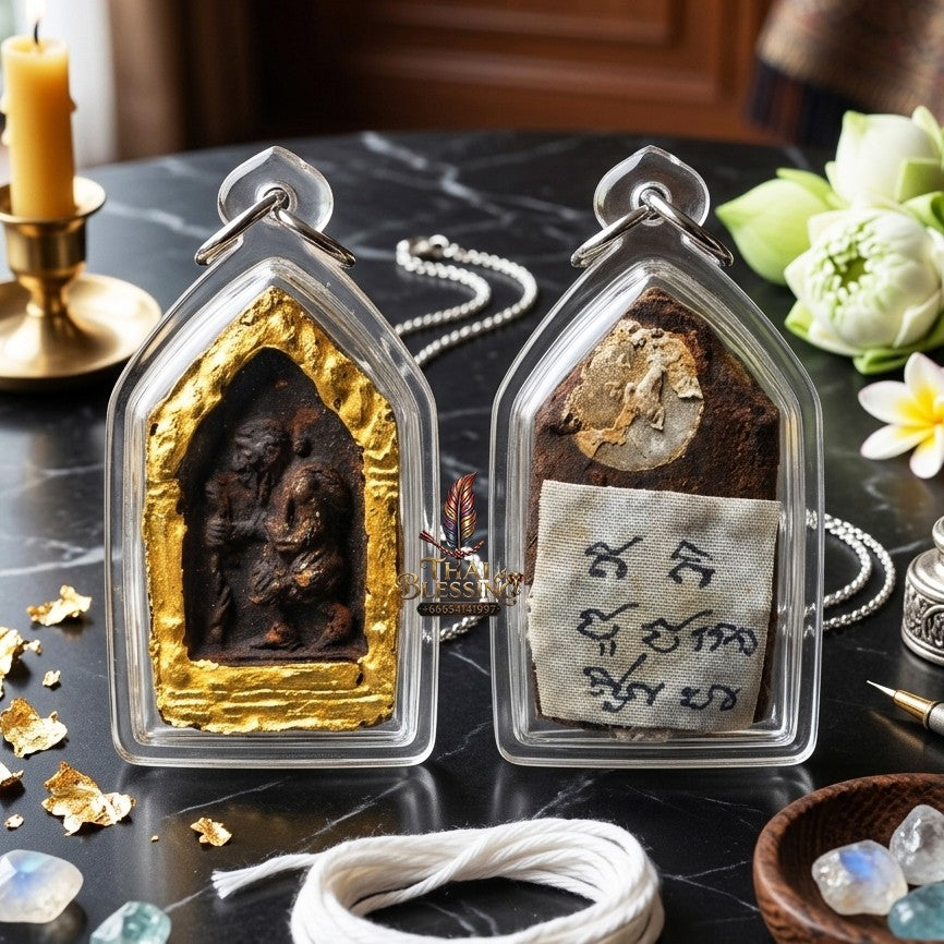 ✨ ชูชกขอเมีย (รุ่นปี 2561) อาจารย์สมศักดิ์ มนต์เสน่ห์ครูกามเทพ: สุดยอดเครื่องรางสายมหาเสน่ห์และโชคลาภ "เจ้าตำรับของผสมพันธุ์" ที่เห็นผลไวที่สุด!