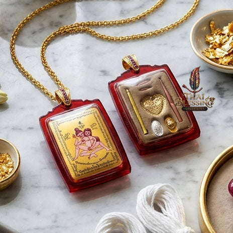 ✨ [The Sovereign of Infinite Allure: Master-Edition Locket] Sacred "Phaya The Krua" (The Lord of Universal Enticement) – Special "Gold-Field" Master-Teacher Edition (Female-to-Female Attraction)