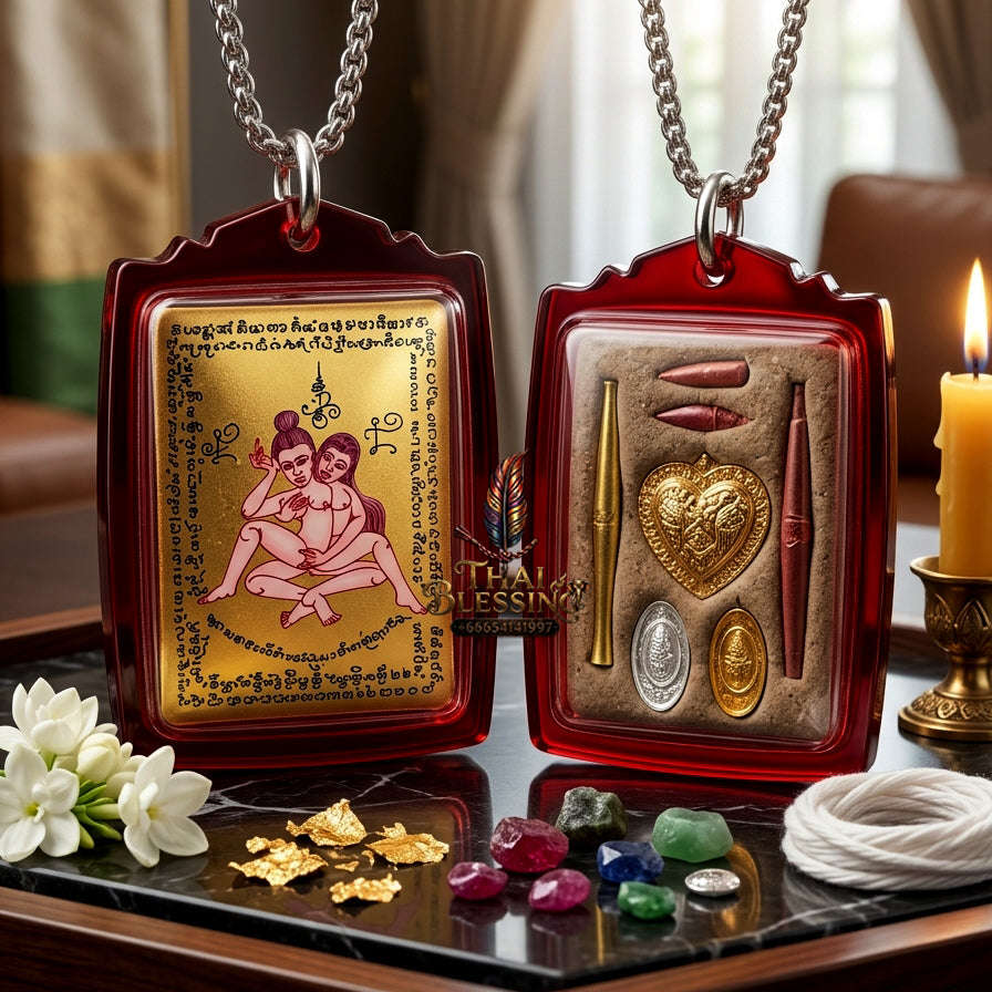 ✨ [The Sovereign of Infinite Allure: Master-Edition Locket] Sacred "Phaya The Krua" (The Lord of Universal Enticement) – Special "Gold-Field" Master-Teacher Edition (Female-to-Female Attraction)