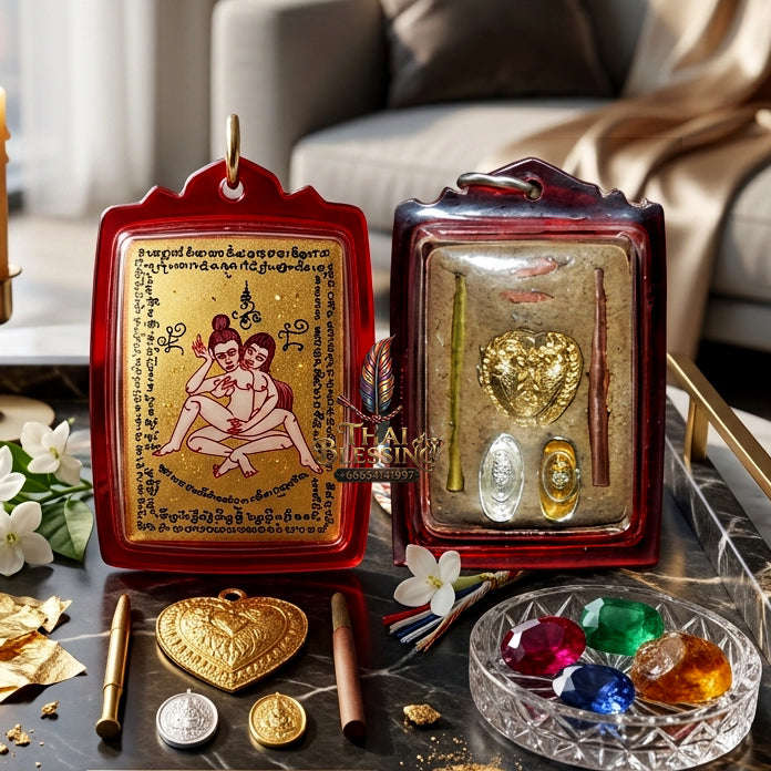 ✨ [The Sovereign of Infinite Allure: Master-Edition Locket] Sacred "Phaya The Krua" (The Lord of Universal Enticement) – Special "Gold-Field" Master-Teacher Edition (Female-to-Female Attraction)