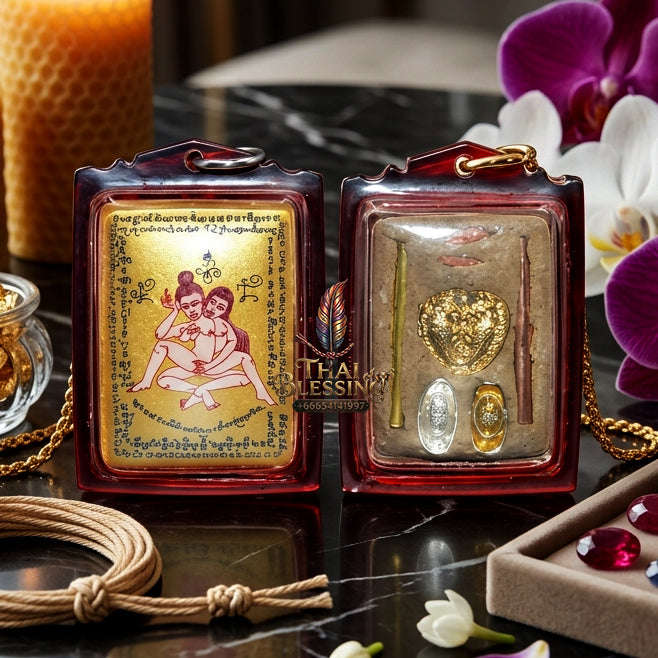 ✨ [The Sovereign of Infinite Allure: Master-Edition Locket] Sacred "Phaya The Krua" (The Lord of Universal Enticement) – Special "Gold-Field" Master-Teacher Edition (Female-to-Female Attraction)
