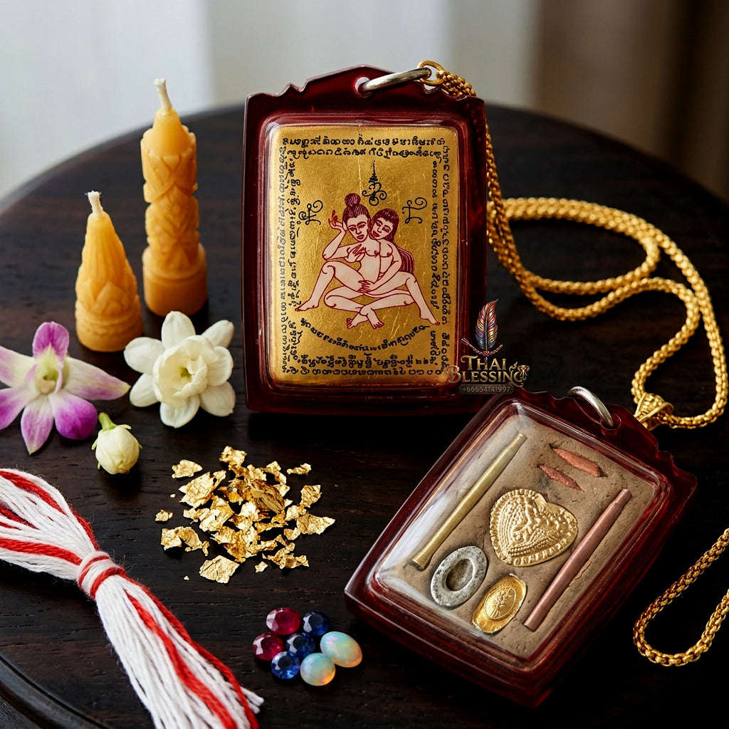 ✨ [The Sovereign of Infinite Allure: Master-Edition Locket] Sacred "Phaya The Krua" (The Lord of Universal Enticement) – Special "Gold-Field" Master-Teacher Edition (Female-to-Female Attraction)