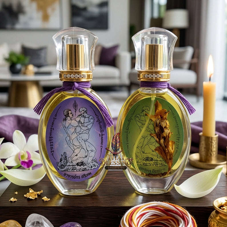 ✨ [The Sovereign of Infinite Allure: Master-Edition Pheromone Alchemy] Sacred "LGBTQ+ Maha Mantra" Attraction Perfume – Consecrated by Achan Korn Trithep (2024)