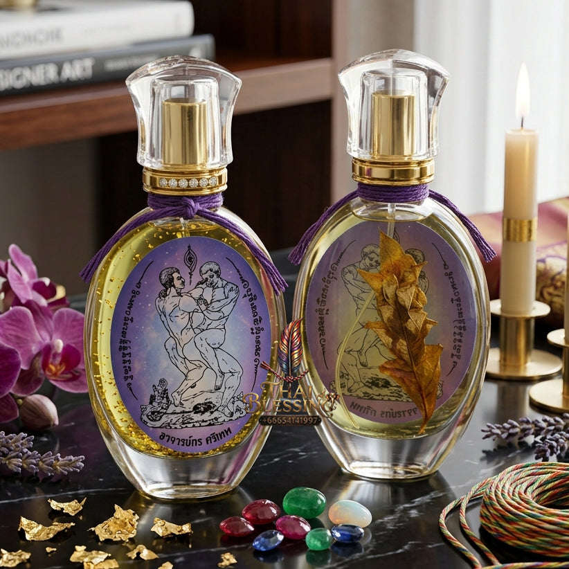 ✨ [The Sovereign of Infinite Allure: Master-Edition Pheromone Alchemy] Sacred "LGBTQ+ Maha Mantra" Attraction Perfume – Consecrated by Achan Korn Trithep (2024)