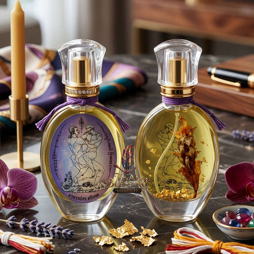 ✨ [The Sovereign of Infinite Allure: Master-Edition Pheromone Alchemy] Sacred "LGBTQ+ Maha Mantra" Attraction Perfume – Consecrated by Achan Korn Trithep (2024)