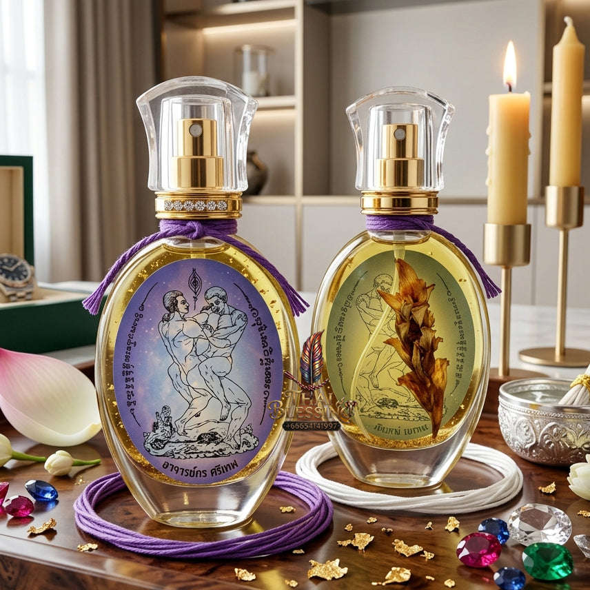 ✨ [The Sovereign of Infinite Allure: Master-Edition Pheromone Alchemy] Sacred "LGBTQ+ Maha Mantra" Attraction Perfume – Consecrated by Achan Korn Trithep (2024)