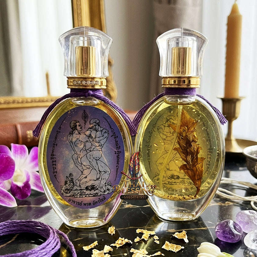 ✨ [The Sovereign of Infinite Allure: Master-Edition Pheromone Alchemy] Sacred "LGBTQ+ Maha Mantra" Attraction Perfume – Consecrated by Achan Korn Trithep (2024)