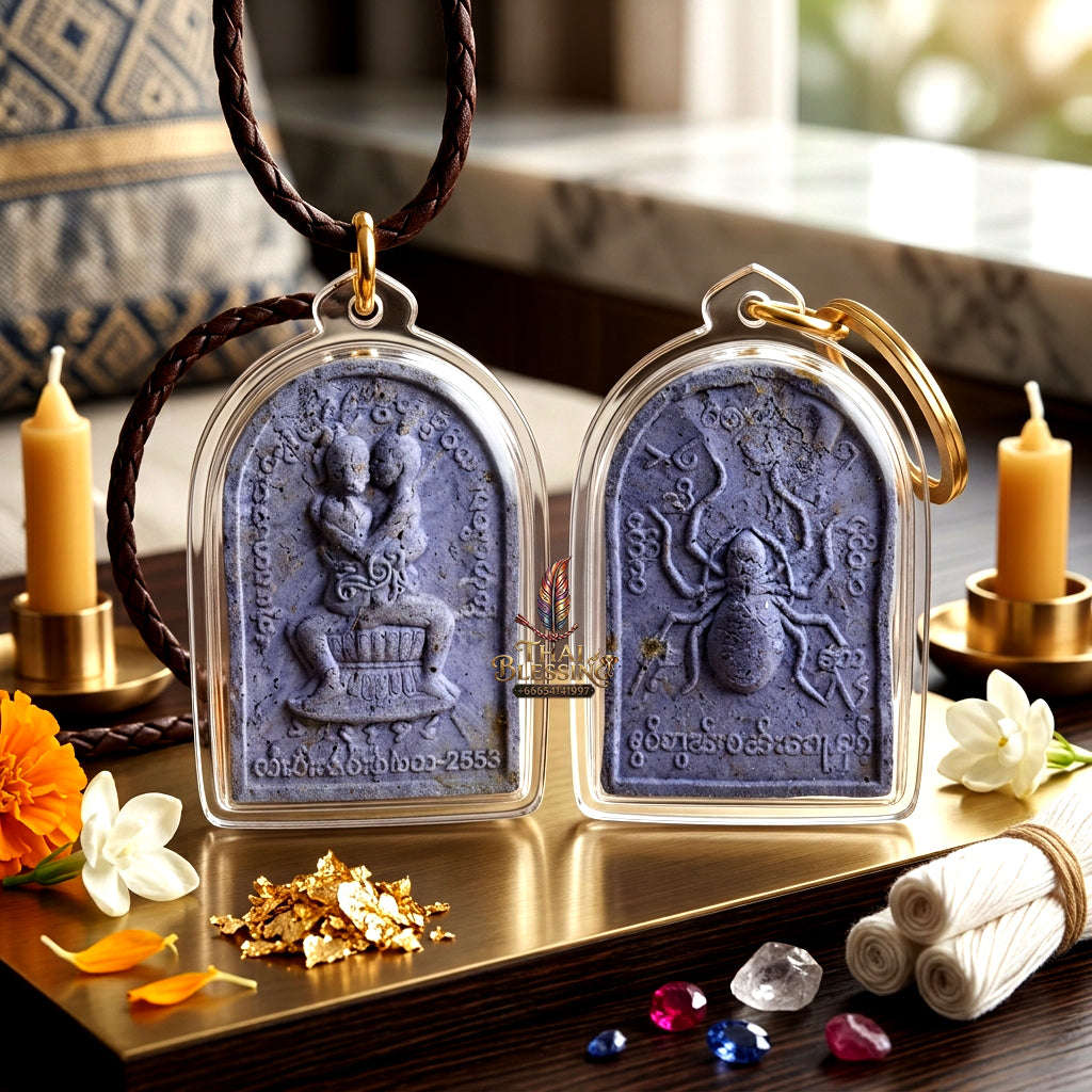 ✨ [The Sovereign of Infinite Attachment: The 2011 Master-Archive Edition] Sacred "Inn Khu Rak Luem Ngai" (The Couple of Eternal Oblivion) – Specialized Relic for Same-Sex Masculine Magnetism