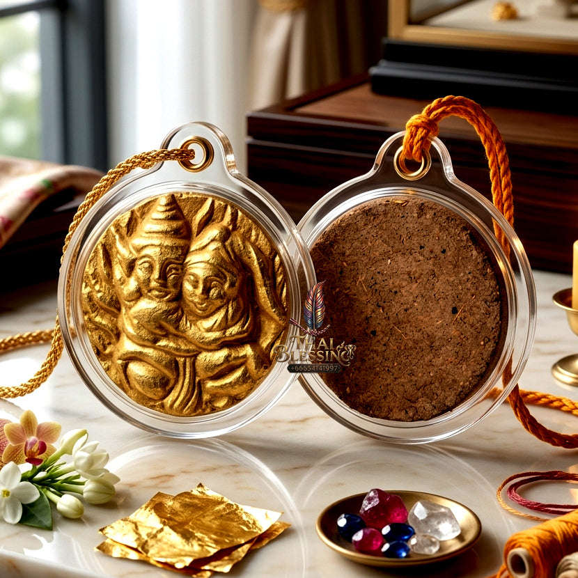 ✨ [The Sovereign of Infinite Union: Master-Powder Edition] Sacred "Inn Pae Wae" (The Royal Inn of Absolute Attachment) – Master-Blessed by Kruba Maew, Wat Khun Khong Luang (2020)