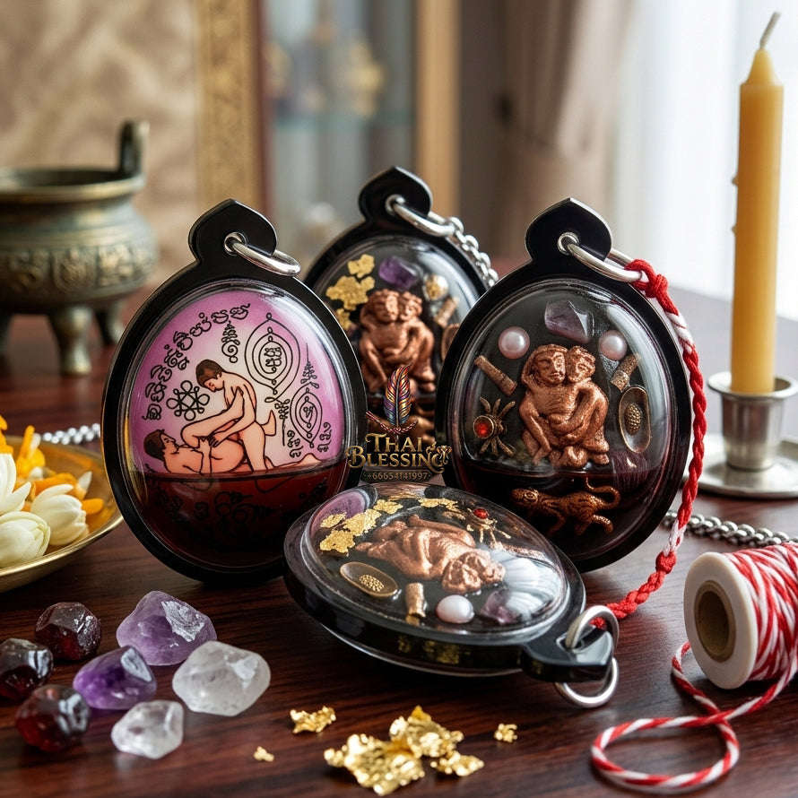 ✨ [The Sovereign of Masculine Intimacy: The 2019 Master-Edition] Sacred "Same-Sex Attraction Locket" – Master-Blessed by Pu Dave (2019)