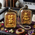 ✨ [The Sovereign of Primal Attraction & Boundless Wealth: Master-Level Edition] Sacred "Inn Khu Saneha Pha Ruay" (The Couple of Desire & Prosperity) – Special Edition: Crafted from "Jao Sap" (Lord of Wealth) Occult Powder