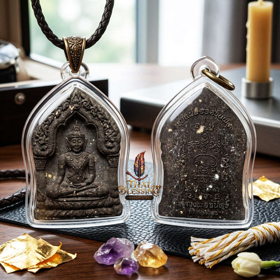 ✨ [The Sovereign of Prosperity: The 2016 Masterpiece] Sacred "Khun Paen Yod Khun Phon" (The Supreme General Khun Paen) – Master-Edition: 108 Sacred Herb Blend – Master-Blessed by Luang Por Chan, Wat Nong Ba, Khon Kaen (2016)
