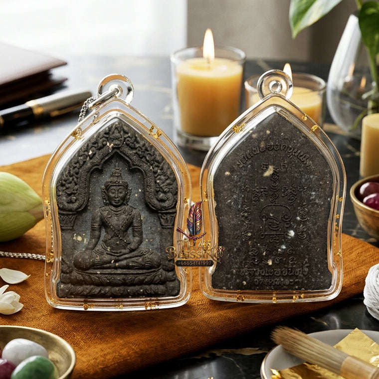 ✨ [The Sovereign of Prosperity: The 2016 Masterpiece] Sacred "Khun Paen Yod Khun Phon" (The Supreme General Khun Paen) – Master-Edition: 108 Sacred Herb Blend – Master-Blessed by Luang Por Chan, Wat Nong Ba, Khon Kaen (2016)