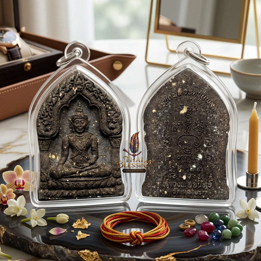 ✨ [The Sovereign of Prosperity: The 2016 Masterpiece] Sacred "Khun Paen Yod Khun Phon" (The Supreme General Khun Paen) – Master-Edition: 108 Sacred Herb Blend – Master-Blessed by Luang Por Chan, Wat Nong Ba, Khon Kaen (2016)