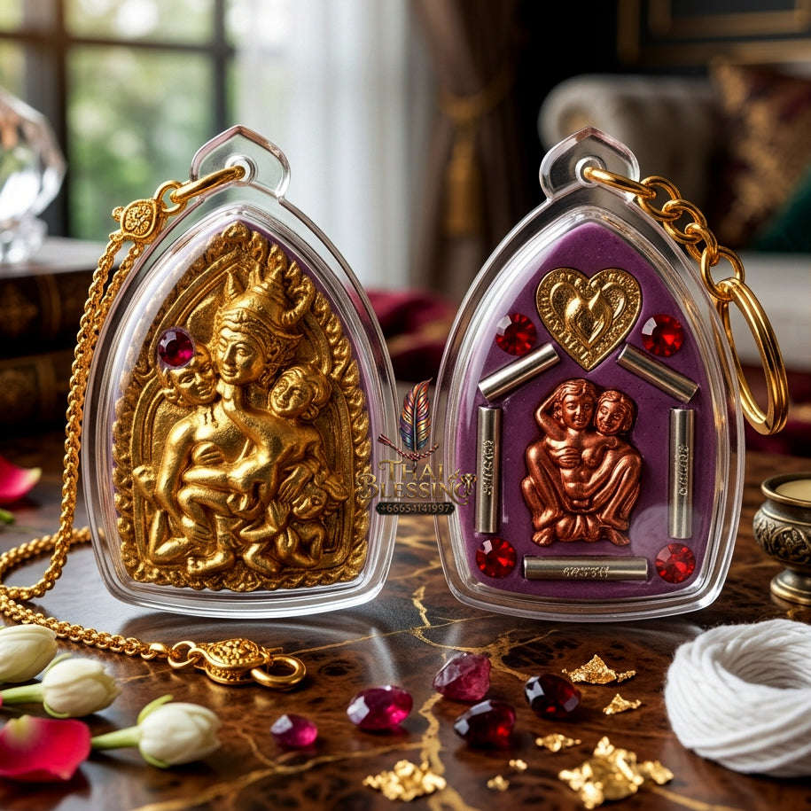 ✨ [The Sovereign of Supreme Masculine Desire: Master-Assembly Edition] Sacred "Phaya Khao Gay" (The King of Gay Desire) – Master-Blessed by Achan Din D-Mar (2022)