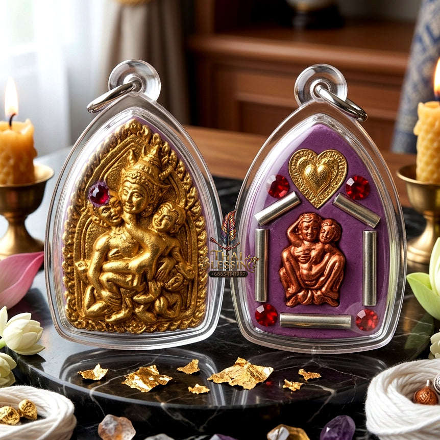 ✨ [The Sovereign of Supreme Masculine Desire: Master-Assembly Edition] Sacred "Phaya Khao Gay" (The King of Gay Desire) – Master-Blessed by Achan Din D-Mar (2022)