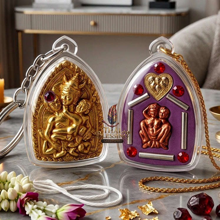 ✨ [The Sovereign of Supreme Masculine Desire: Master-Assembly Edition] Sacred "Phaya Khao Gay" (The King of Gay Desire) – Master-Blessed by Achan Din D-Mar (2022)