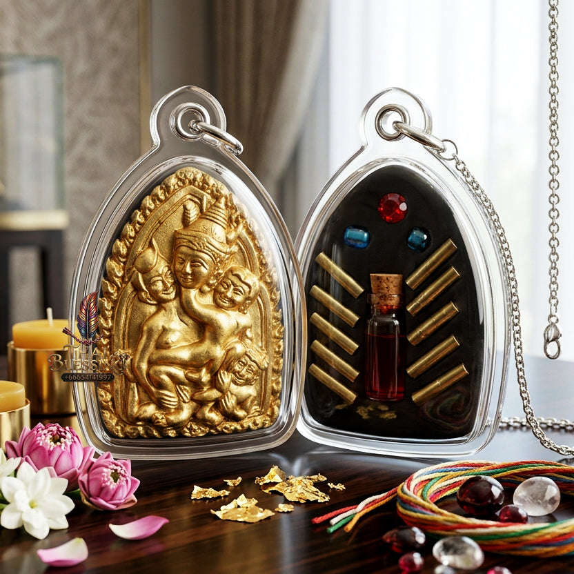 ✨ [The Sovereign of Supreme Masculine Obsession: The "10-Fold Power" Edition] Sacred "Phaya Khao Gay" (The King of Gay Desire) – Master-Blessed by Achan Din D-Mar (2022)