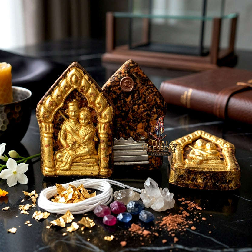 ✨ [The Sovereign of Supreme Union: The Master-Assembly Edition] Sacred "Phra Khun Paen Prai Kuman" – Consecrated by the 7 Masters of Absolute Desire