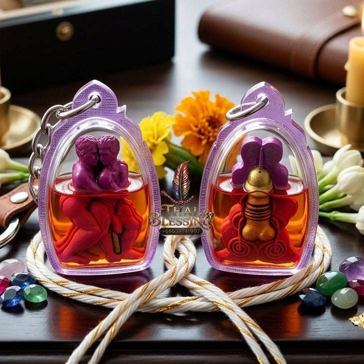✨ [The Sovereign of Universal Desire: Master-Oil Edition] Sacred "Inn Khu Saneh Yot Chai" (The Couple of Supreme Masculine Attraction) – Specialized Relic for Gay, Bisexual & Male-Seeking-Male Magnetism
