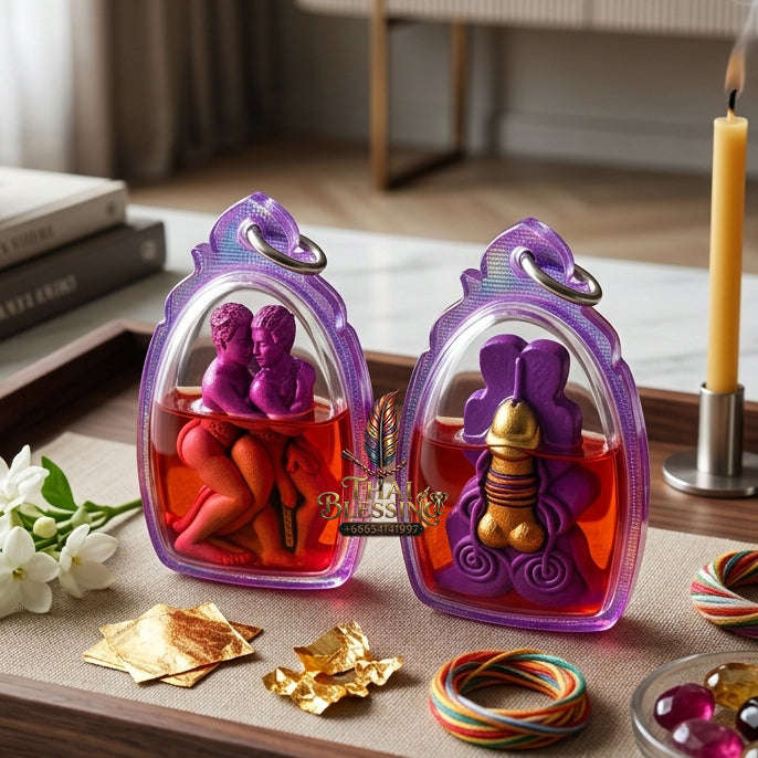 ✨ [The Sovereign of Universal Desire: Master-Oil Edition] Sacred "Inn Khu Saneh Yot Chai" (The Couple of Supreme Masculine Attraction) – Specialized Relic for Gay, Bisexual & Male-Seeking-Male Magnetism